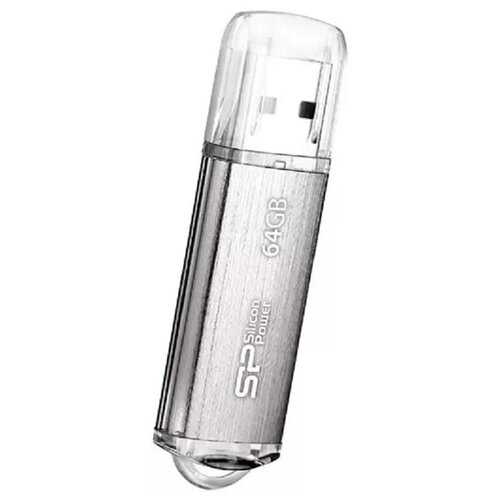 комплект 30 штук флеш память silicon power ultima ii i ser 16gb usb 2 0 sp016gbuf2m01v1k Комплект 50 штук, Флеш-память Silicon Power Ultima II I-Ser, 64Gb, USB 2.0, SP064GBUF2M01V1S