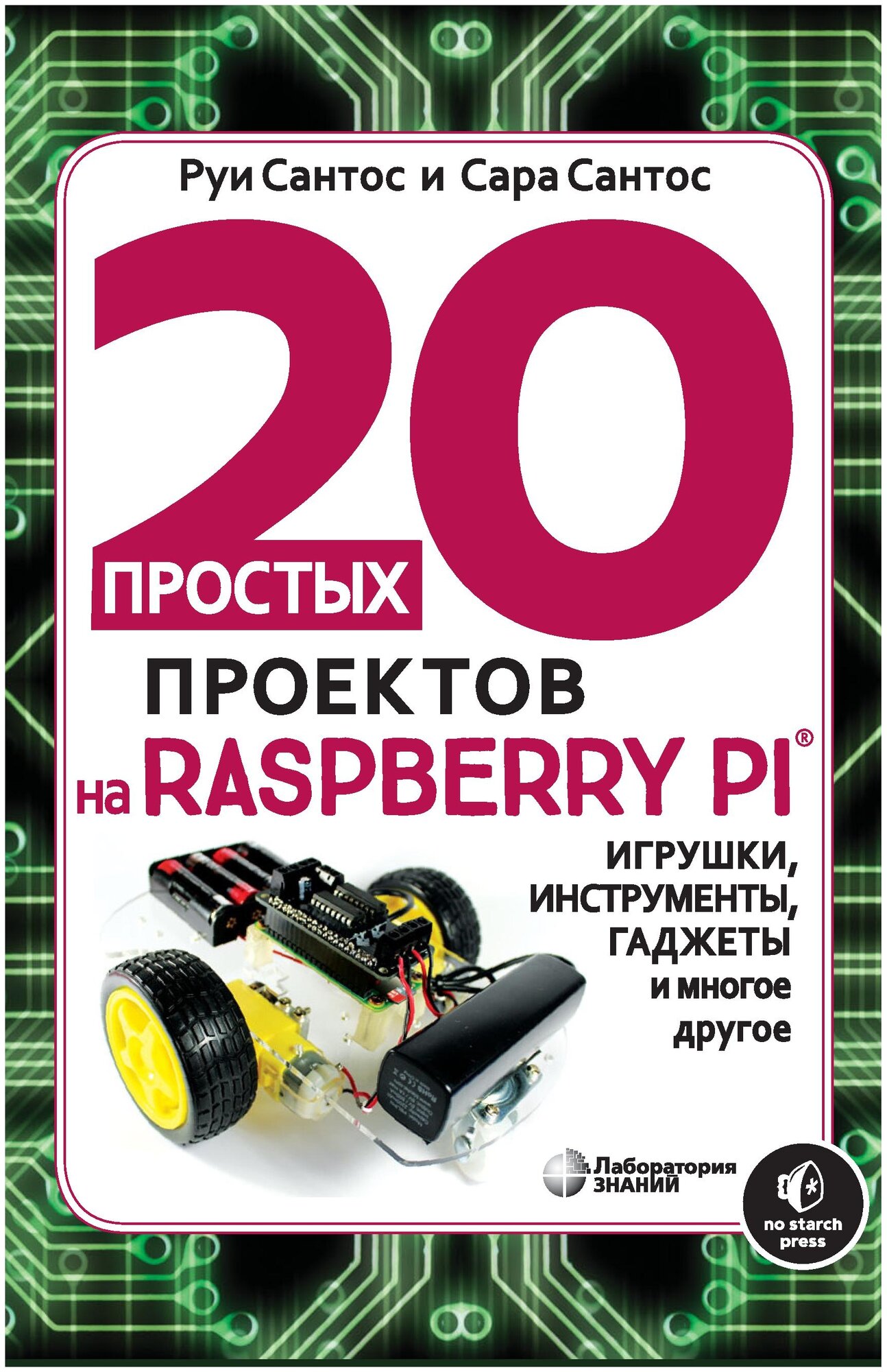 20 простых проектов на Raspberry Pi. Игрушки, инструменты, гаджеты и многое другое - фото №1