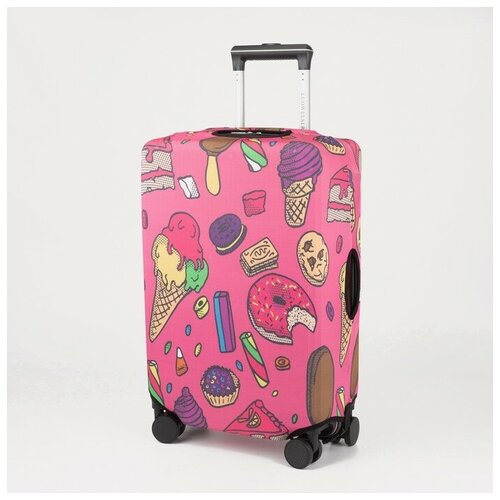 Чехол для чемодана Noname, розовый