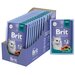 Влажный корм для кошек Brit Premium Duck & Apple for sterilised 14 шт. х 85 г (кусочки в желе)