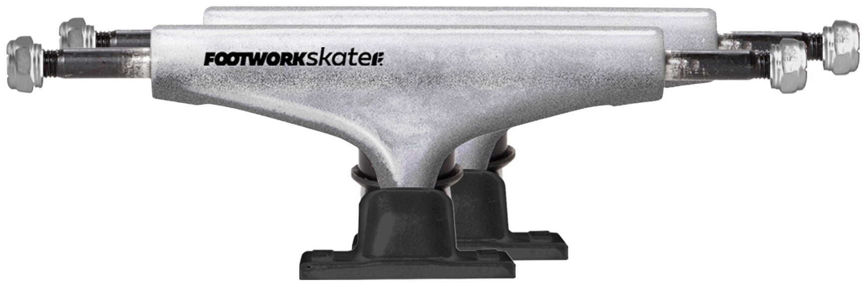 Подвески для скейтборда Footwork label black/raw, размер 5.5'