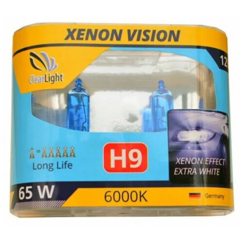 фото Лампа h9(clearlight)12v-65w xenonvision (компл., 2 шт.)