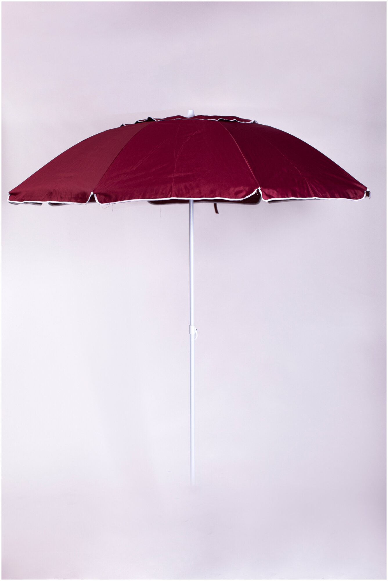 Зонт пляжный, солнцезащитный 2.2 м 8 спиц, . ткань-полиэстер, с клапаном. - фотография № 1