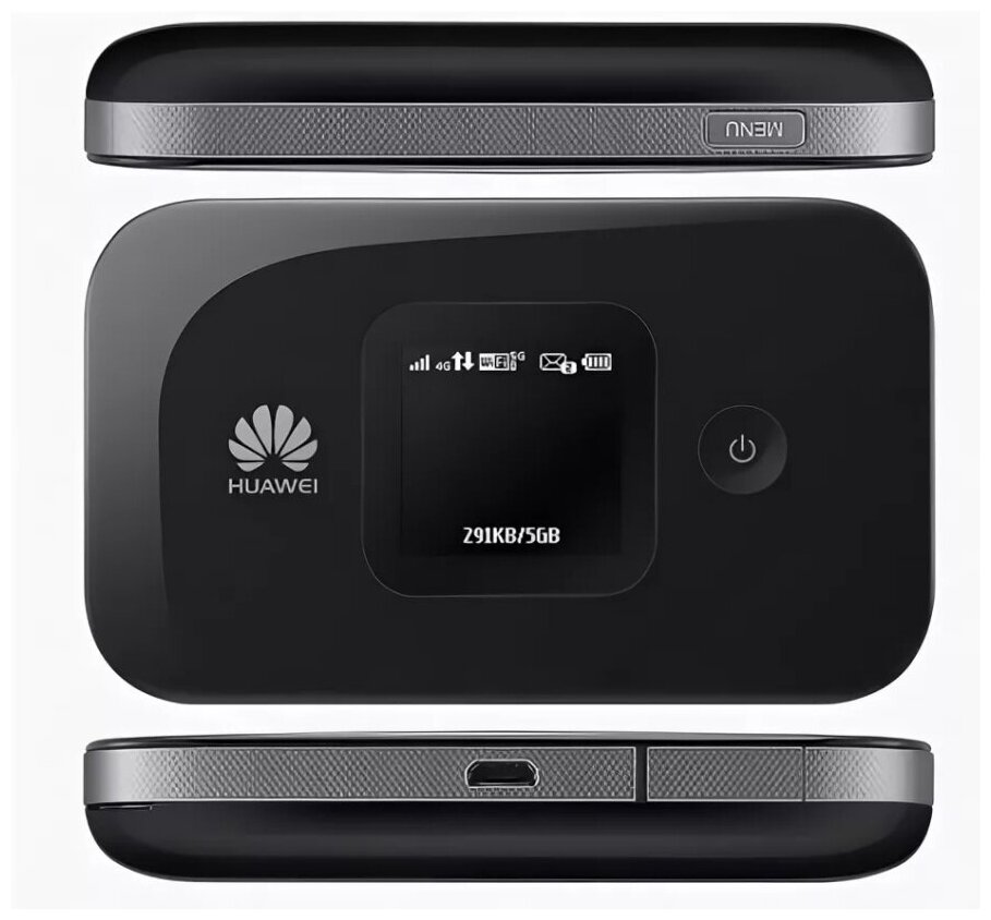 Huawei E5577s-321 3G/UMTS/4G LTE мобильный роутер Wi-Fi 2,4 и 5 ГГц АКБ 3000mAh, разъемы под антенну 2*TS9