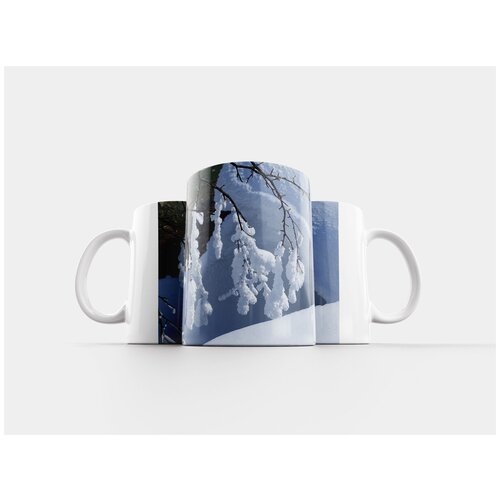 фото Кружка "ручей, зима, мороз" 320 мл lotsprints