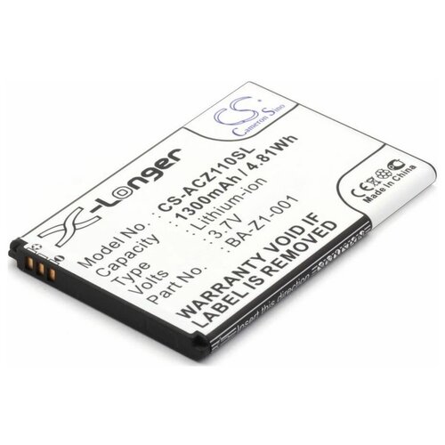 фото Аккумулятор cameronsino cs- acz110sl для acer liquid z110 duo cameron sino