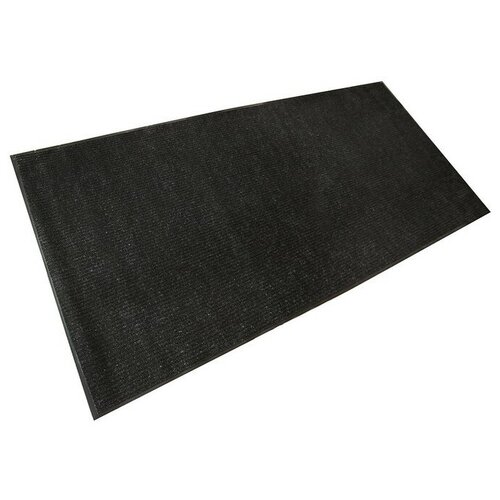 Коврик придверный влаговпитывающий ребристый Стандарт 120250 см цвет чёрный 5151₽