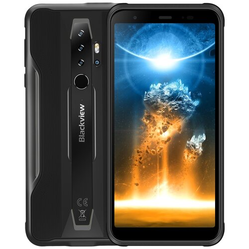 смартфон blackview bv9900e 6 128 гб серебристый Смартфон Blackview BV6300 Pro 6/128 ГБ, Dual nano SIM, черный