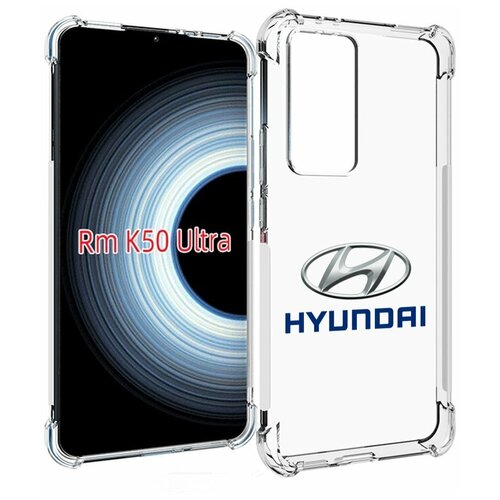 Чехол MyPads hyundai-4 мужской для Xiaomi 12T / Redmi K50 Ultra задняя-панель-накладка-бампер