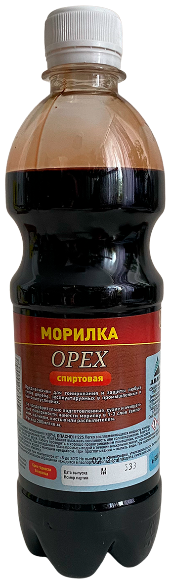 Анлес Морилка для дерева спирт, 0,5л орех 70204