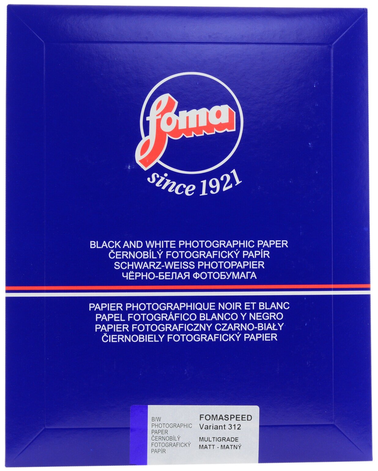 Фотобумага Foma FOMASPEED Var. 312 12.7x17.8 см 25 листов