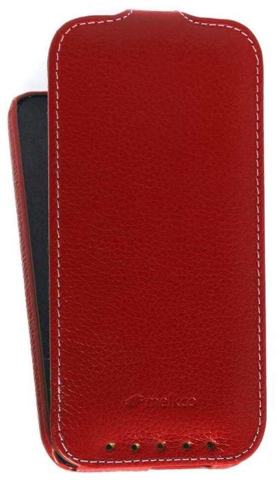 Кожаный чехол для HTC One 2 M8 Melkco Leather Case - Jacka Type (Red LC)