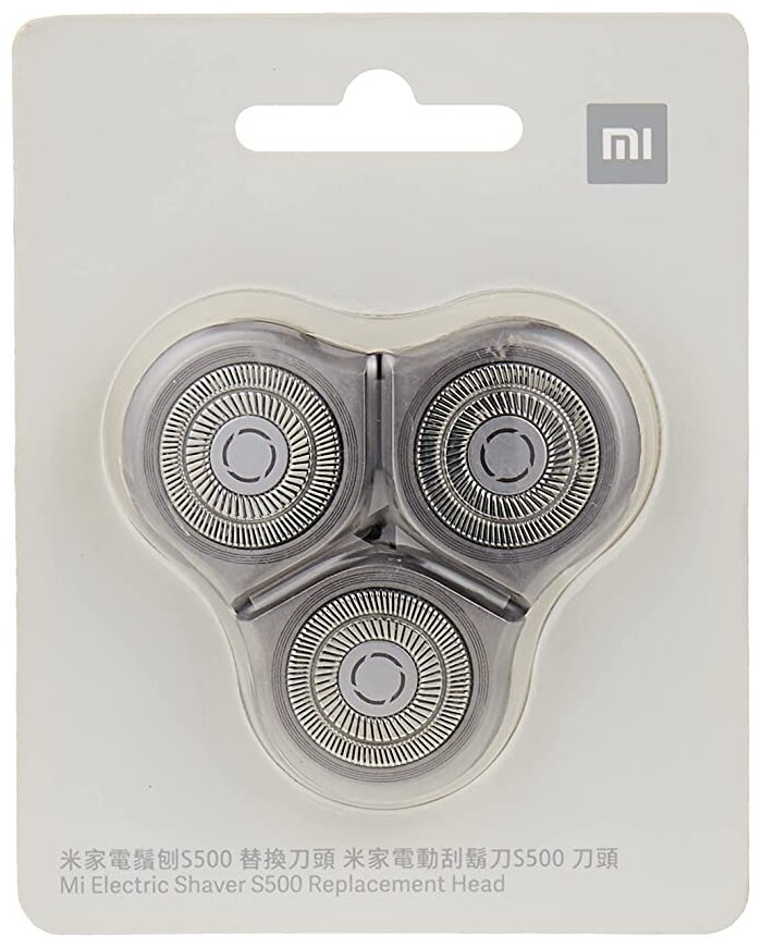 Бритвенный блок Xiaomi Mijia Electric Shaver S500 Replacement Head, Mijia - фотография № 5