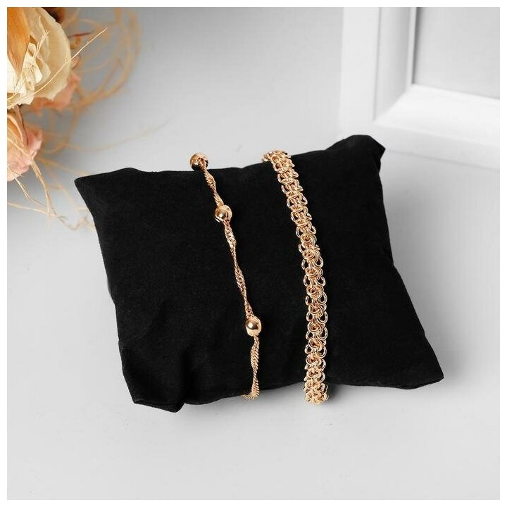 фото Подушка для украшений 8*5*3.5 см, цвет чёрный