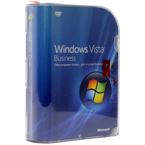 Microsoft Windows Vista Business, лицензия и диск, русский, количество пользователей/устройств: 1 устройство, бессрочная microsoft office 2016 home and business 32 bit x64 russian russia only dvd