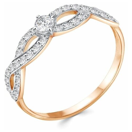 фото Кольцо из золота 04-61-0056-00 золотые узоры