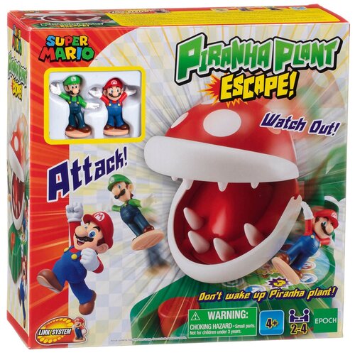Настольная игра EPOCH Games Super Mario Побег Растения-Пираньи настольная игра побег от растения пираньи супер марио game