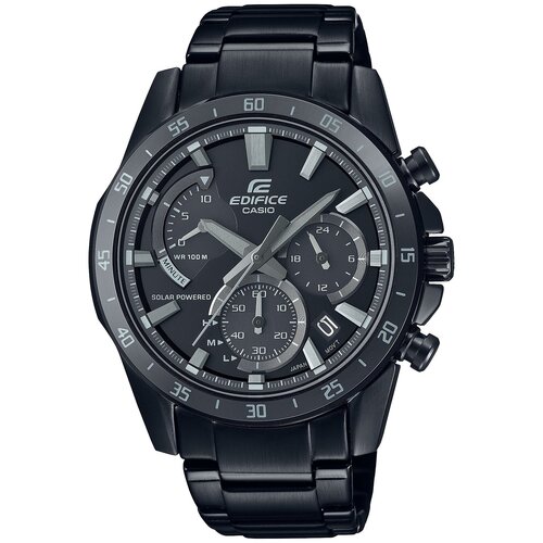 Наручные часы CASIO Edifice, черный, золотой