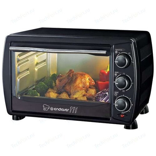 Мини-печь Endever Danko 4020 черный 20л 1300Вт 559000₽