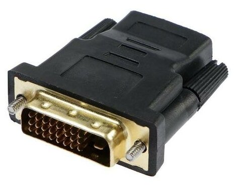 Переходник Luazon Home HDMI f DVI-D m