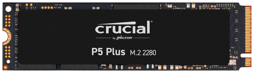 Crucial P5 Plus, 500GB, SSD, M.2 2280, NVMe, PCIe 4.0 x4, 3D TLC, R/W 6600/4000MB/s, IOPs 360 000/700 000, 300TBW