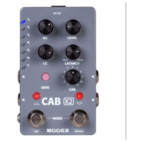 Педаль эффектов Mooer Cab X2