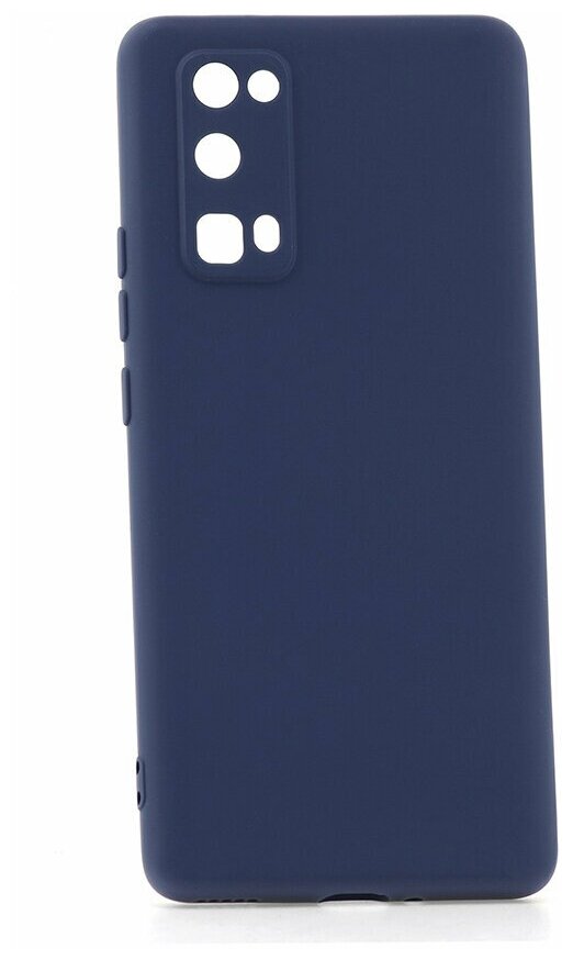 Чехол на Huawei Honor 30 Derbi Slim Silicone-3 темно-синий
