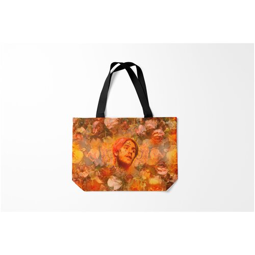 фото Сумка-шоппер / 46х35 см / rap / lil peep rose burnettie