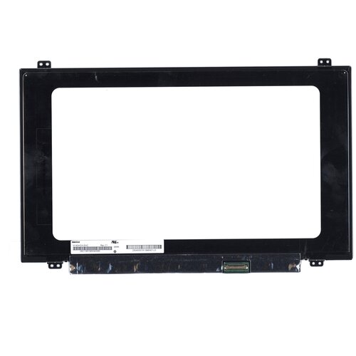 Матрица (экран) для ноутбука N140HCA-EAC, 14, 1920x1080, Slim (тонкая), 30-pin, светодиодная (LED), матовая, с креплениями