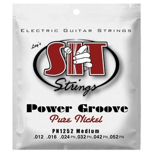 Набор струн S.I.T. Strings PN1252, 1 уп. струны для электрогитары sit s1046 powerwound nickel light 10 46 s1046