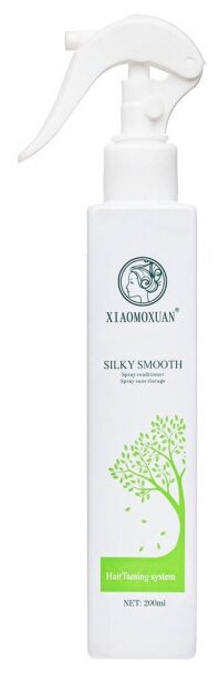 Xiaomoxuan Спрей-кондиционер термозащита Silky Smooth для всех типов волос, 200 мл