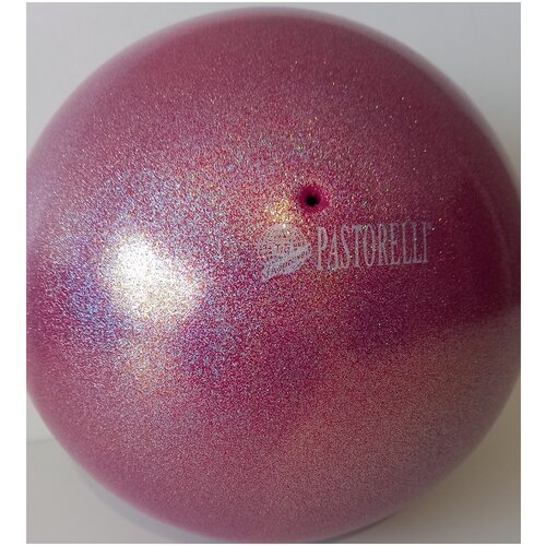 фото Мяч pastorelli glitter lampone baby hv 18 cm fig art. 02813