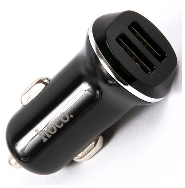Автомобильное зарядное устройство Hoco RD1 2xUSB Black