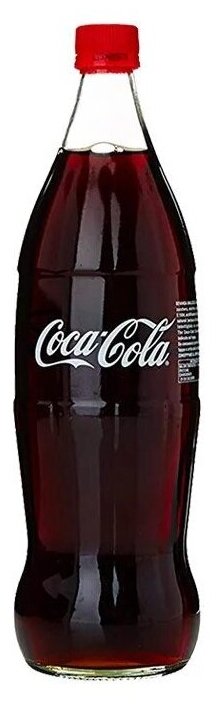 Газированный напиток Кока-Кола / Coca-Cola 1 л. стекло (Италия)