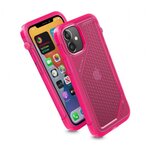 Противоударный чехол Catalyst Vibe Case для iPhone 12 mini, цвет Розовый неон (CATVIBE12PNKS) - изображение