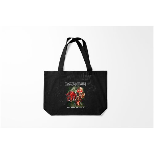 фото Сумка-шоппер / 46х35 см / рок / iron maiden burnettie