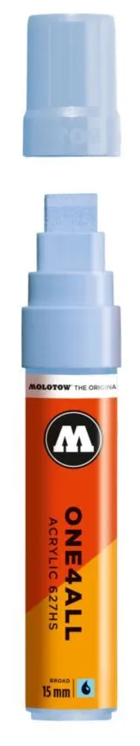 Акриловый маркер Molotow 627HS One4All 627217 (202) светло-голубой 15 мм