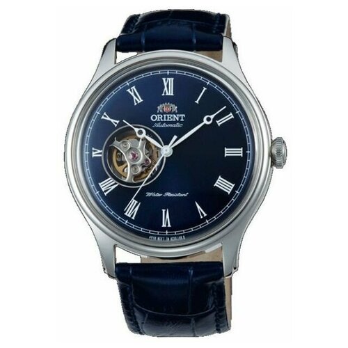 Наручные часы ORIENT Automatic FAG00004D0, серебряный, синий наручные часы orient наручные часы orient sab0b005bb мужские механические автоподзавод черный