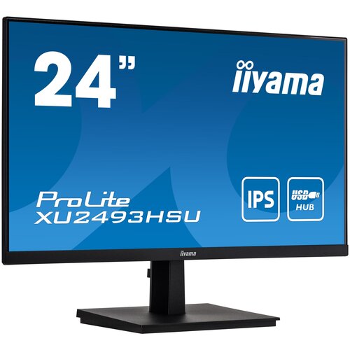 Монитор Iiyama 24 ProLite XB2483HSU-B3 1920x1080 A-MVA WLED 75Гц 4ms VGA HDMI DisplayPort 2135900₽