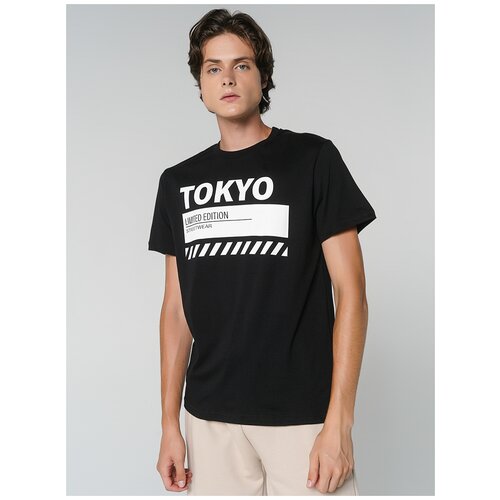 фото Футболка твое 83047 размер l, черный