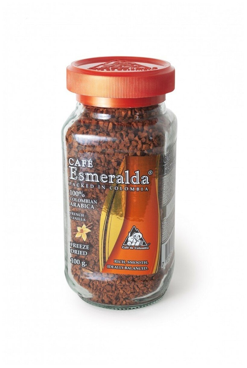 Французская ваниль - "Cafe Esmeralda", кофе сублимированный, 100 г.