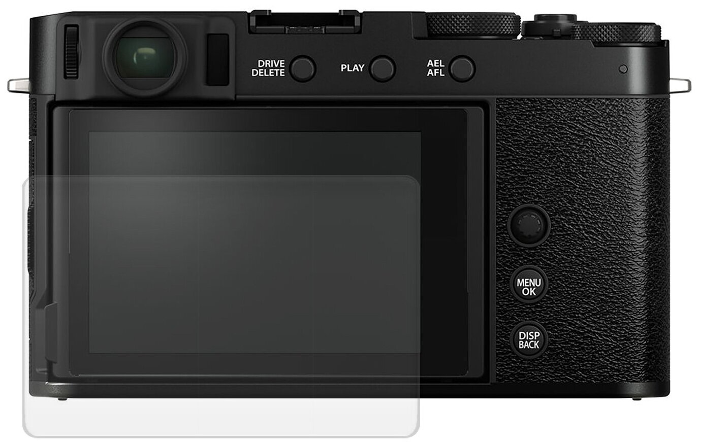Матовая гидрогелевая защитная пленка AlphaSkin для фотоаппарата Fujifilm X-S10
