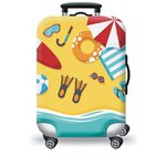 Чехол на чемодан S SUPRA подходит для чемоданов размера S / Товары для путешествий / В поездку / / Защитный чехол для багажа - изображение