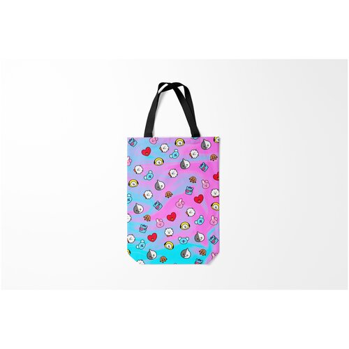 фото Сумка-шоппер / 31х42 см / k pop / bts bt21 burnettie