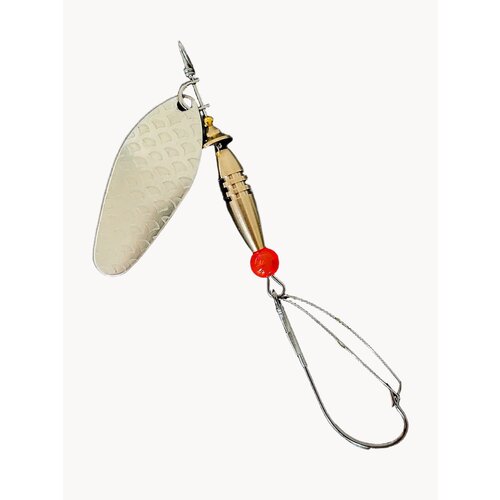 Блесна вращающаяся Profilux блесна вертушка незацепляйка 9г серебристый