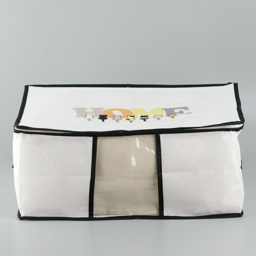 Короб для хранения с pvc-окном HOME 30 х 45 х 20 см 550₽