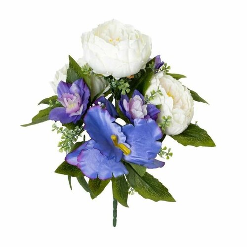 Цветок искусственный Пион кустовой Искусственное декоративное растение Сухоцвет Прованс Сканди Сувенир 849₽