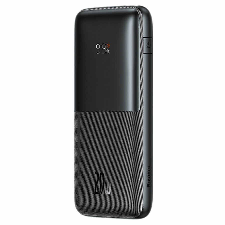 Портативный аккумулятор BASEUS Bipow Pro 20W, 3A, 10000 мА⋅ч, черный
