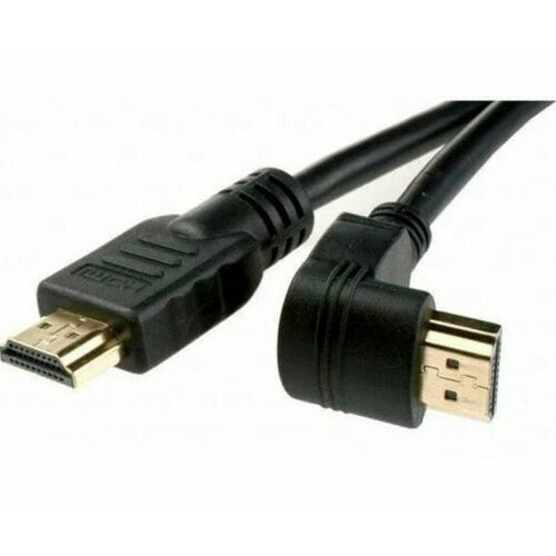 Кабель Behpex HDMI (m)-HDMI (m), 1,8 м, угловой