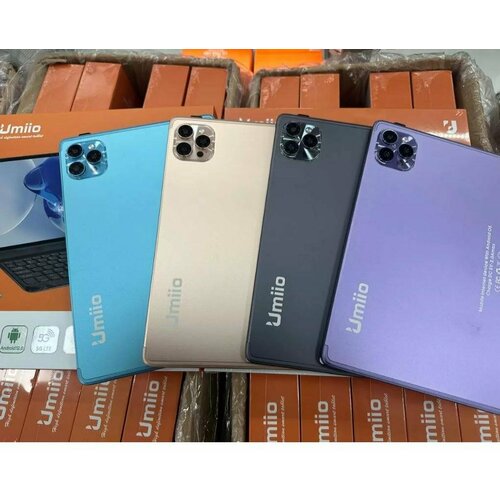 Планшет Umiio i15 pro с клавиатурой 6128 Gb синий 8590₽